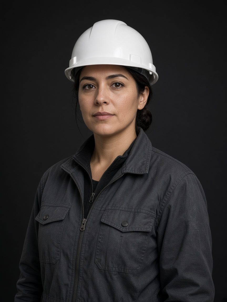 Jefa de obra de Constructora Cordillera